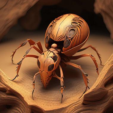 3D model Pheidole alienata (STL)